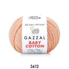 Gazzal Baby Cotton 3412 ten rengi