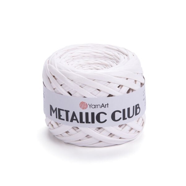 YarnArt Metallic Club 8121 BEYAZ