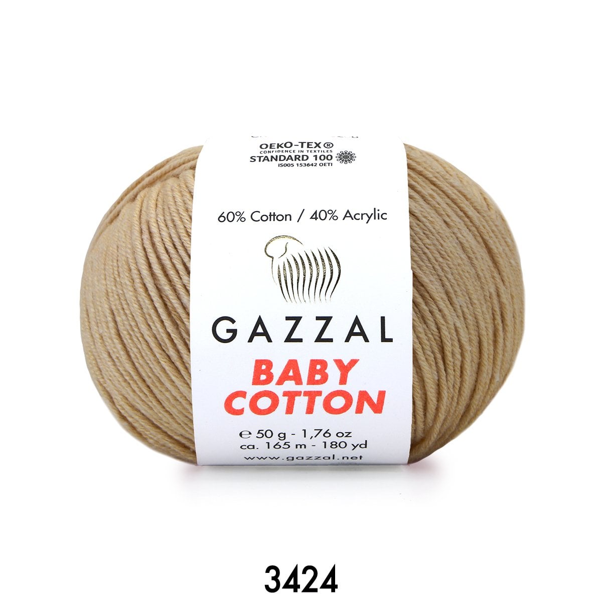 Gazzal Baby Cotton 3424 vizon