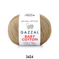 Gazzal Baby Cotton 3424 vizon