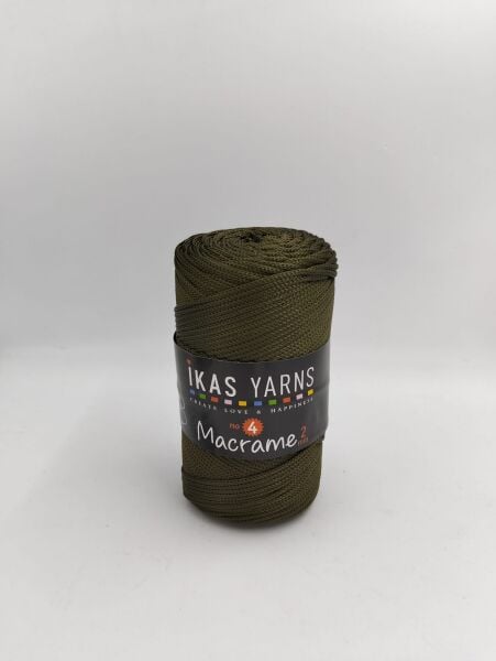 İkaş Yarns Macrome M06(HAKİ)