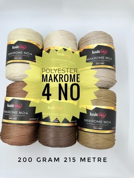 KNİT ME POLYESTER MAKROME