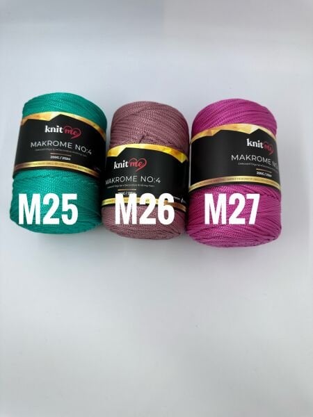 KNİT ME POLYESTER MAKROME