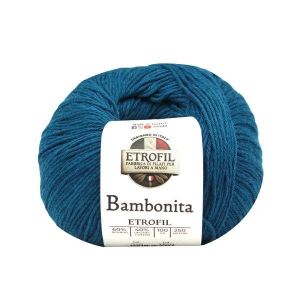Etrofil Bambonita 74340 Petrol Mavi