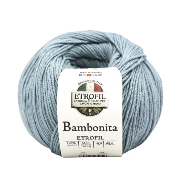 Etrofil Bambonita 75338 Pastel Turkuaz