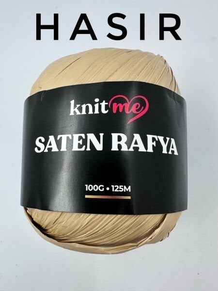Knit Me Saten raffia