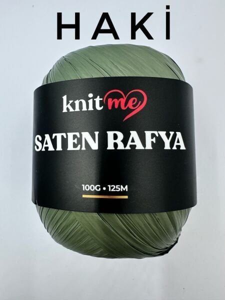 Knit Me Saten raffia