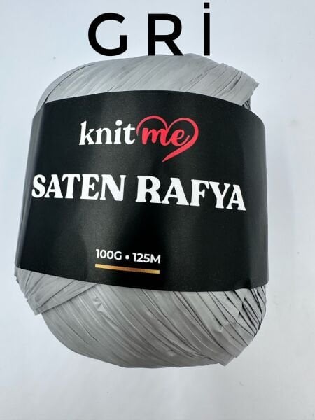Knit Me Saten raffia
