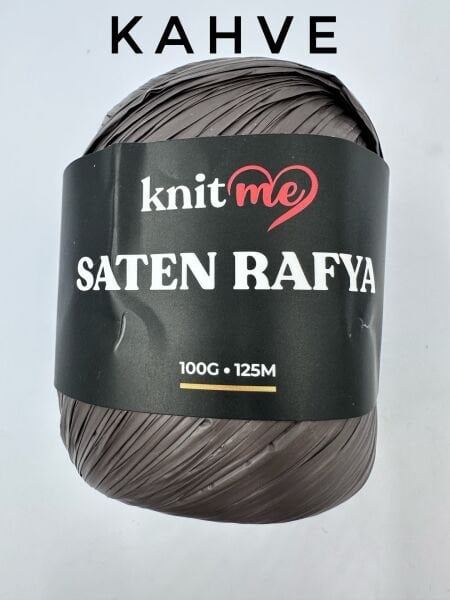 Knit Me Saten raffia