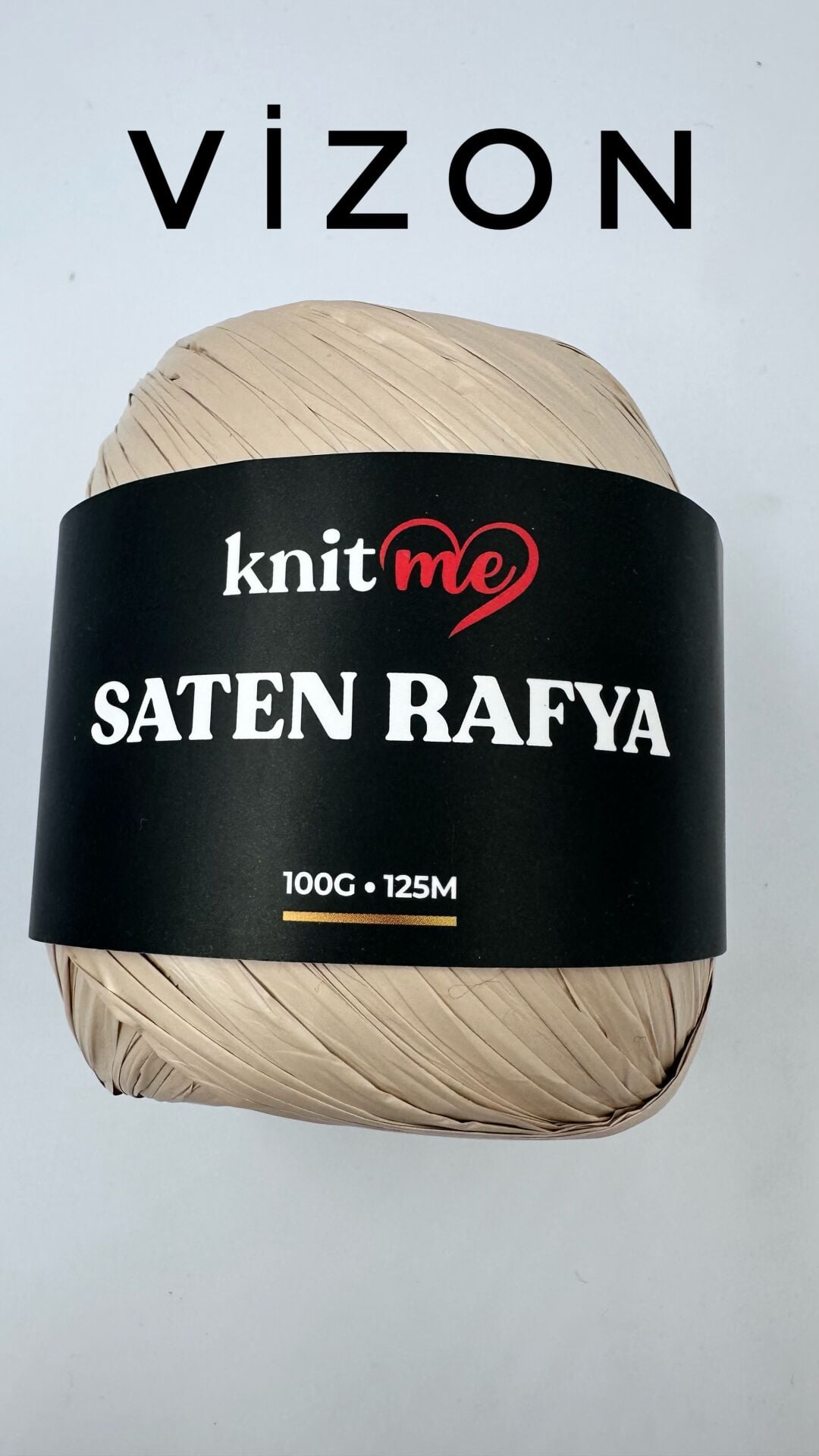 Knit Me Saten raffia