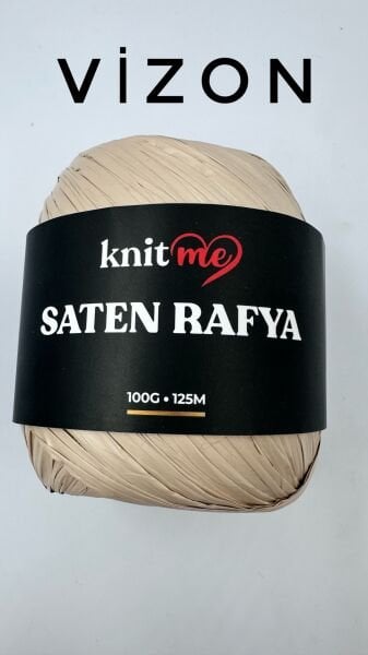 Knit Me Saten raffia