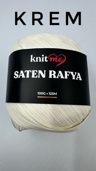 Knit Me Saten raffia