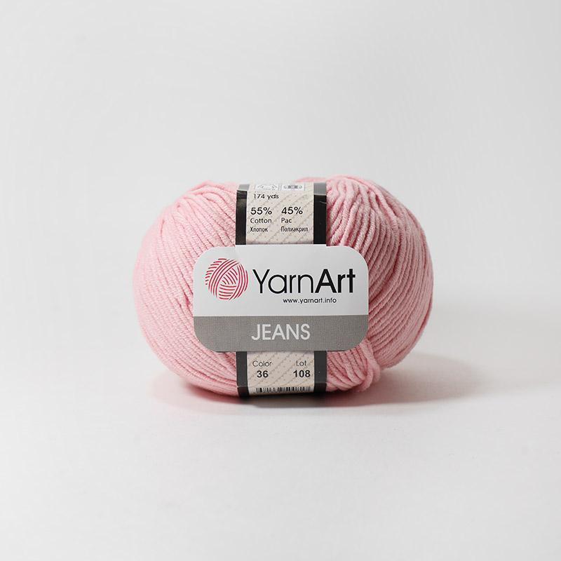 Yarnart Jeans 36 (pembe)