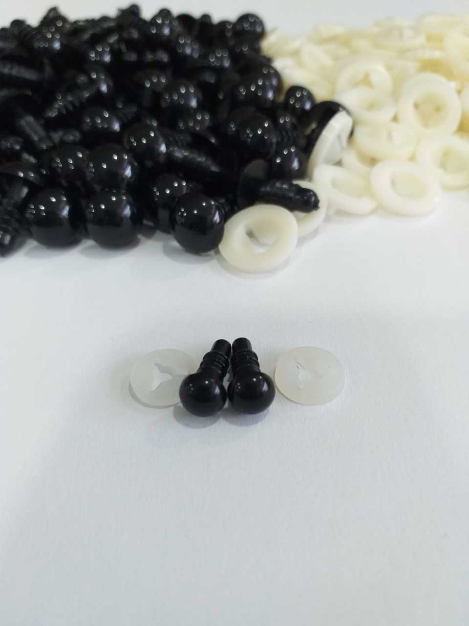 Siyah 6mm ithal sertifikalı göz