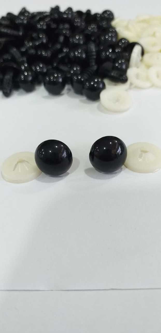Siyah 12 mm ithal sertifikalı göz