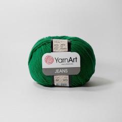 Yarnart Jeans 52 (koyu yeşil)