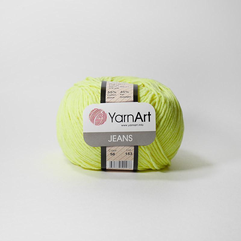 Yarnart Jeans 58 (sarı)