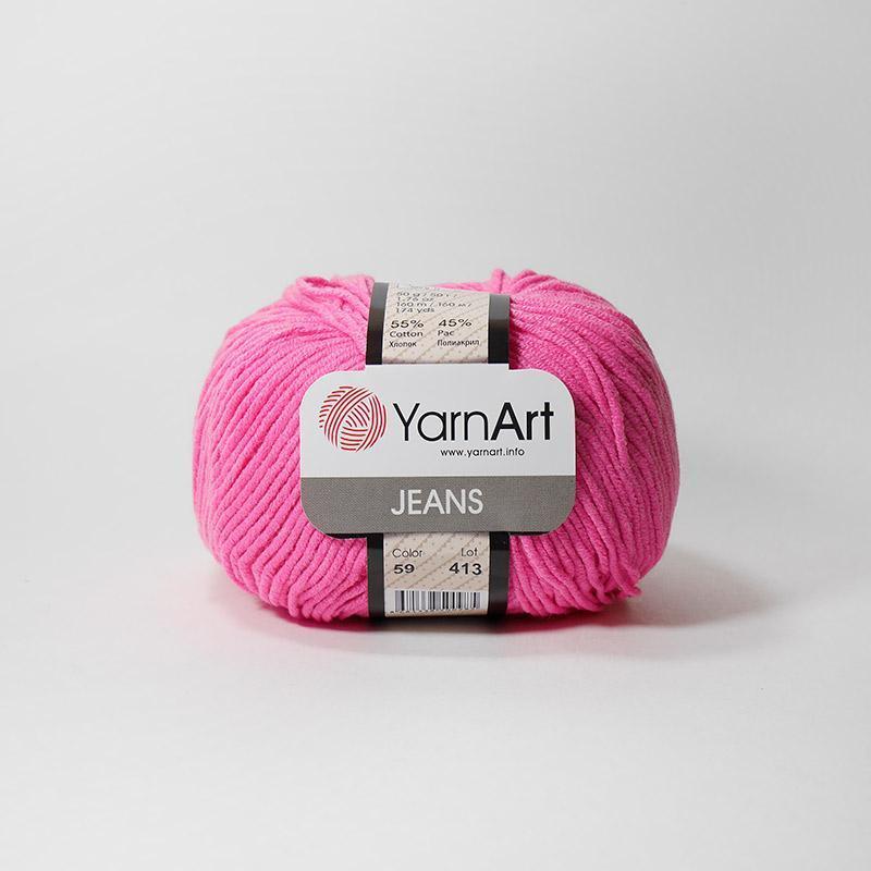 Yarnart Jeans 59 (koyu pembe)