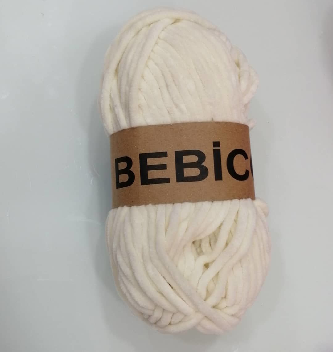 İhraç Fazlası Kadife İp - Krem