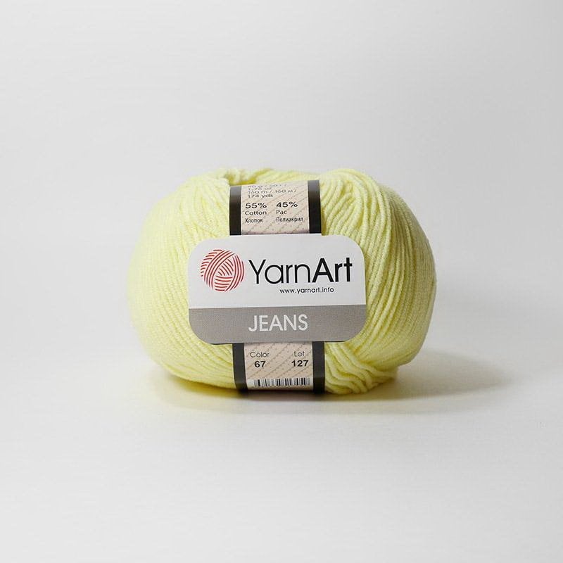 Yarnart Jeans 67 (bebek sarısı )