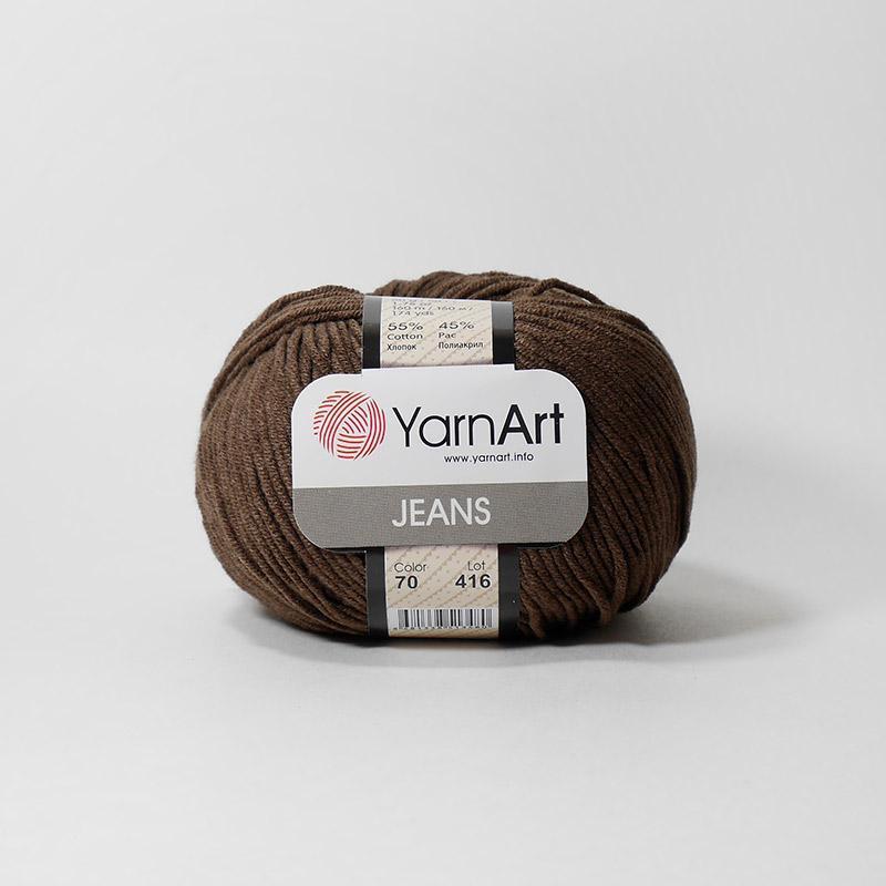 Yarnart Jeans 70 (kahverengi)