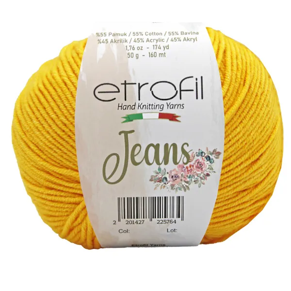Etrofil Jeans 006 Canlı Sarı