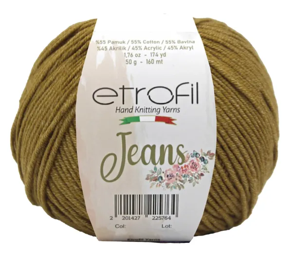 Etrofil Jeans 047 Zeytin Yeşili