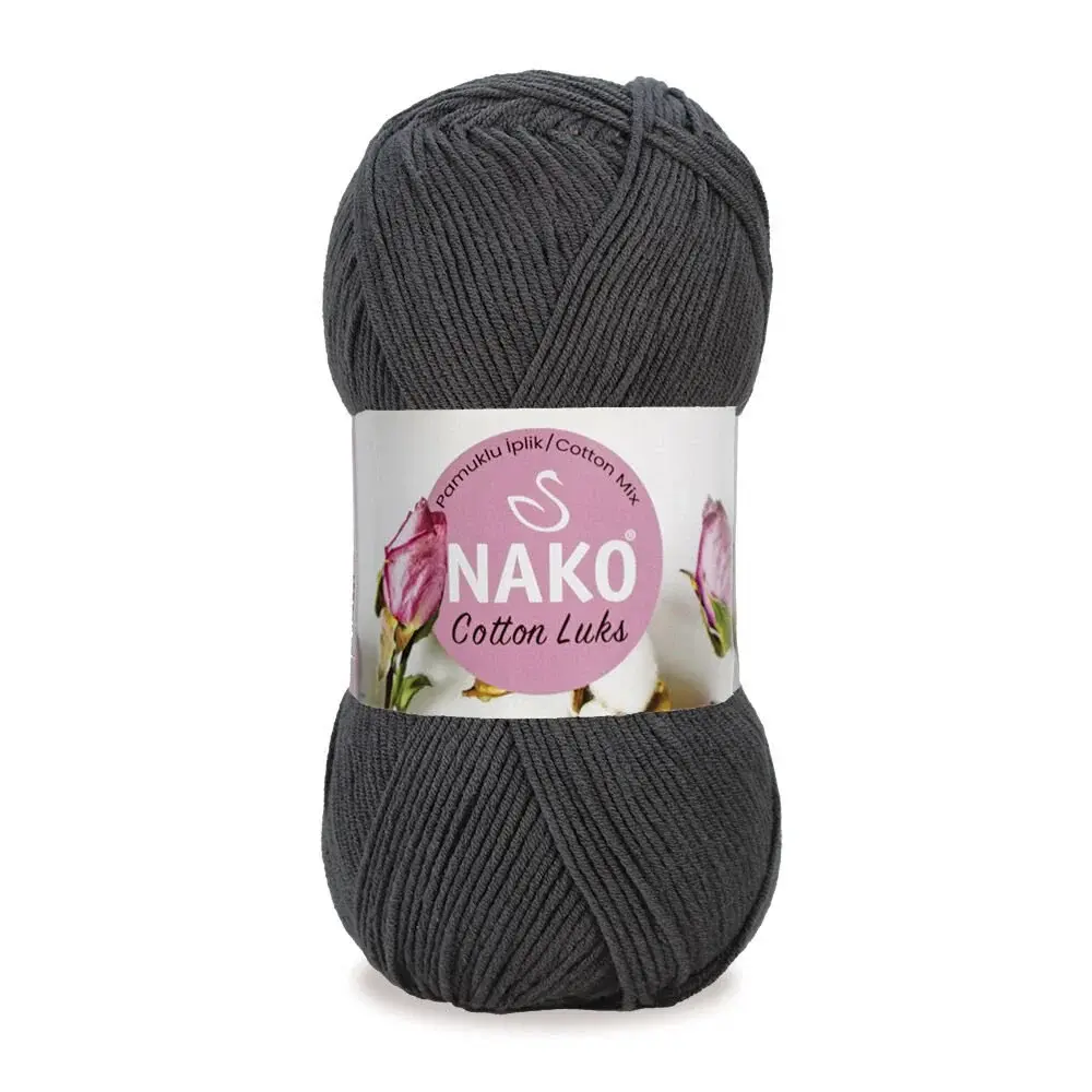 Nako Cotton Luks 097599 Koyu Gri