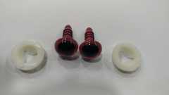 14 mm İthal Kaliteli Pembe Göz (1çift)