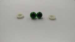 10 mm İthal Kaliteli Koyu Sarı  Göz (1çift)