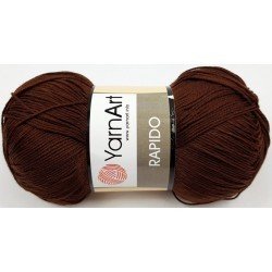 Yarnart Rapido 677 Koyu Kahve