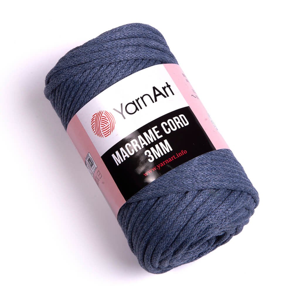 Yarnart macrame cord 3mm 761 Kot Mavisi