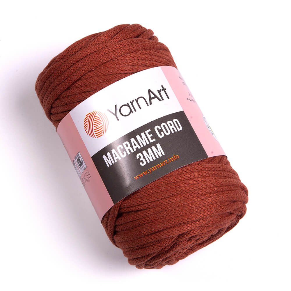 Yarnart macrame cord 3mm 785 Kiremit