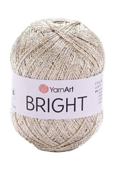 YarnArt BRIGHT Taş Simli-120