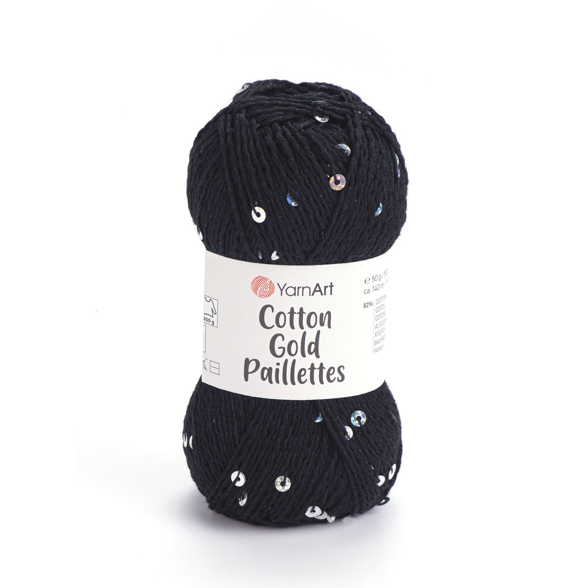 YarnArt Cotton Gold Paillettes 7101
