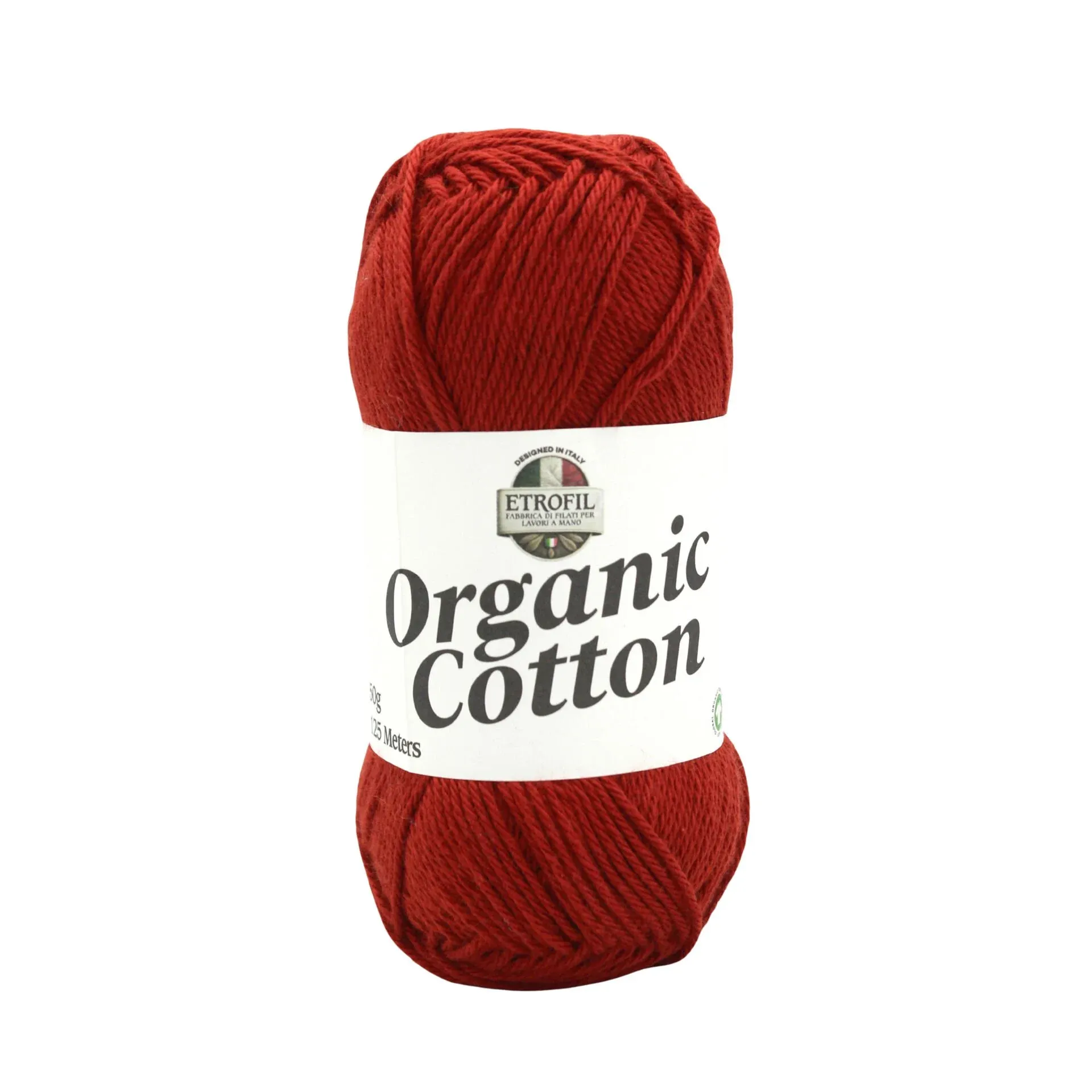 Organic Coton 72291 Bordo