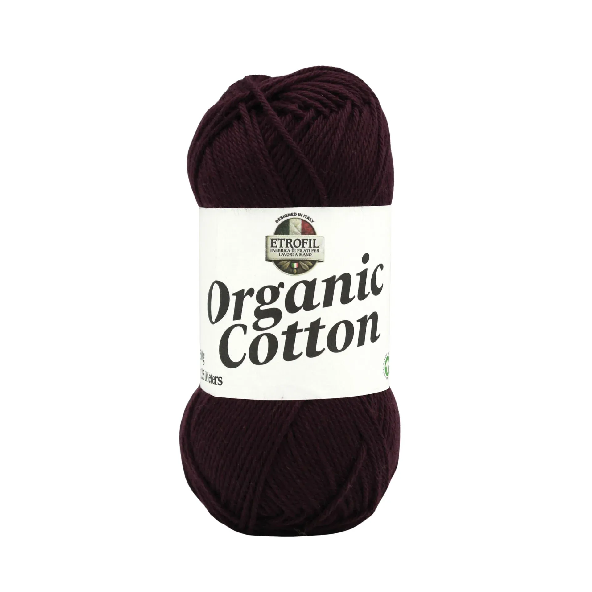 Organic Coton 72293  Koyu mürdüm
