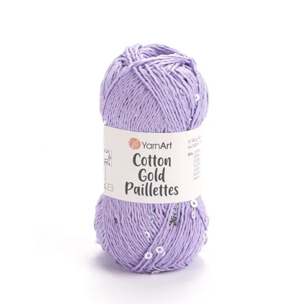 YarnArt Cotton Gold Paillettes 7116