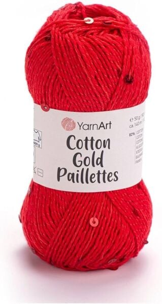 YarnArt Cotton Gold Paillettes 7115