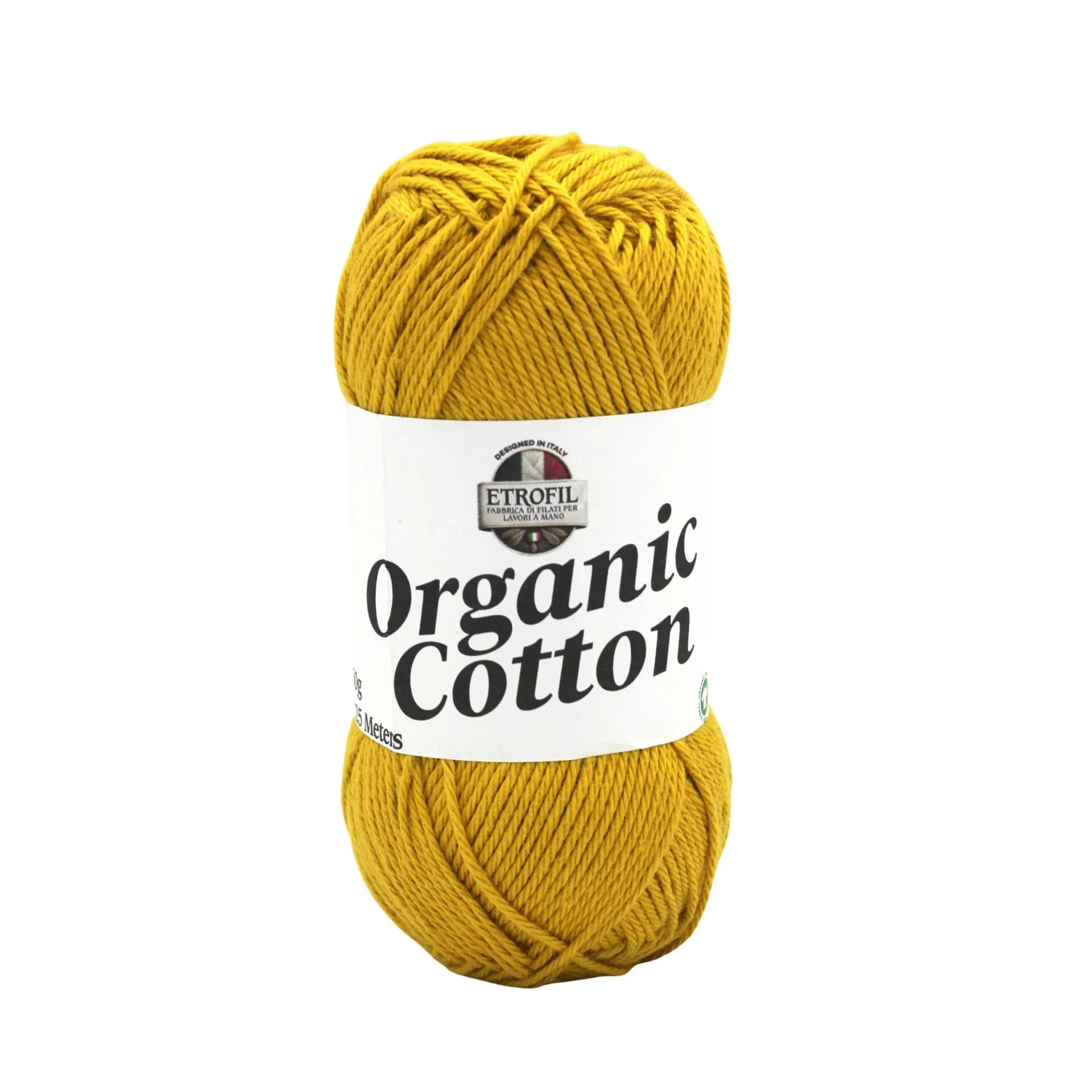Organic Cotton 72297 Hardal Sarısı