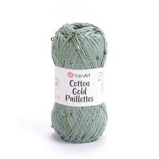 YarnArt Cotton Gold Paillettes 7113