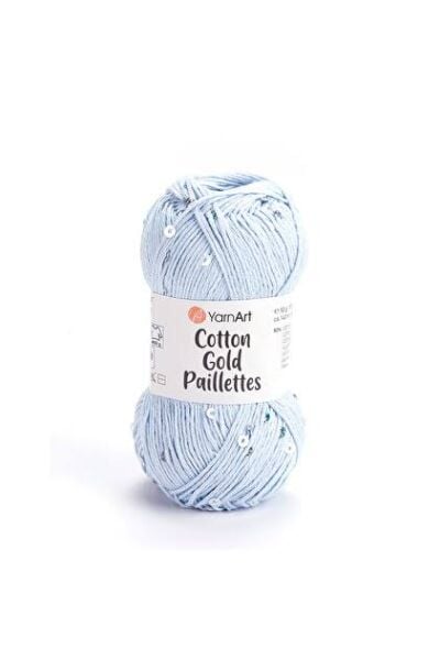 YarnArt Cotton Gold Paillettes 7109