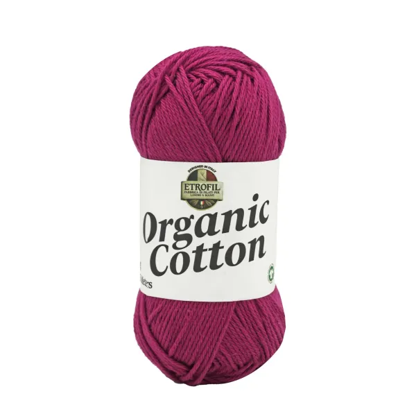 Organic Coton 73438 Canlı Fuşya