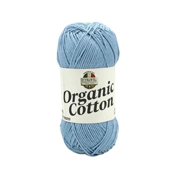 Organic Coton 75425 Soğuk Mavi