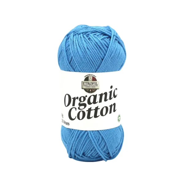 Organic Coton 75426 Gökyüzü Mavisi