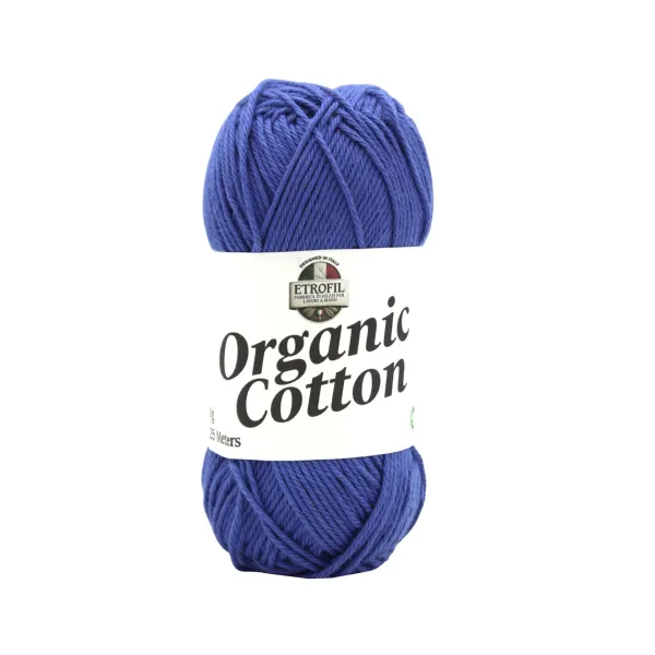 Organic Coton 75428 Kraliyet Mavisi