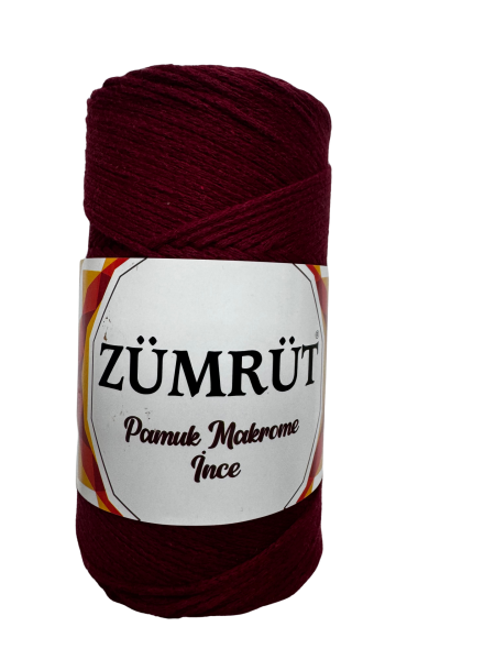 ZÜMRÜT PAMUK Bordo