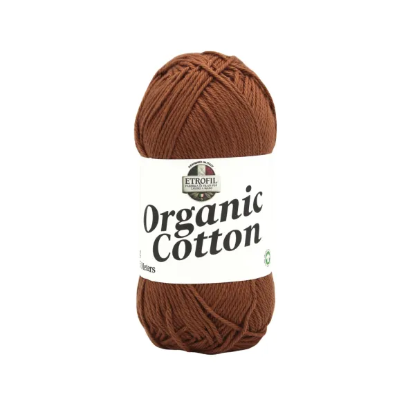 Organic Coton 77222 Toprak Kahverengi