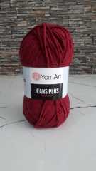 Yarnart jeans plus 66 bordo
