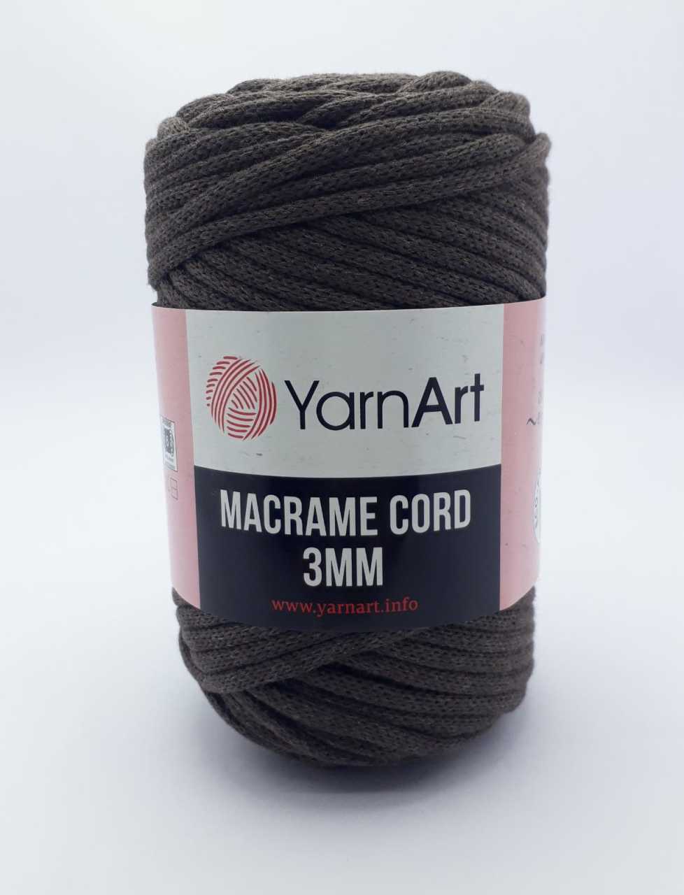 Yarnart macrame cord 3mm 769 kahve